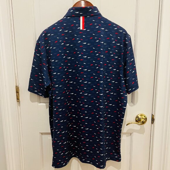 Rhoback Men’s Size XL Performance Golf Polo Shirts - Picture 9 of 16